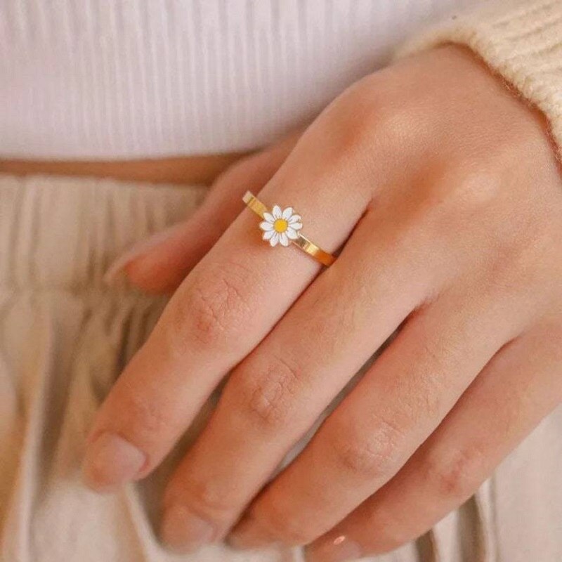 Fidget Spinner Rotatable Ring For Women-Tay's Goodies