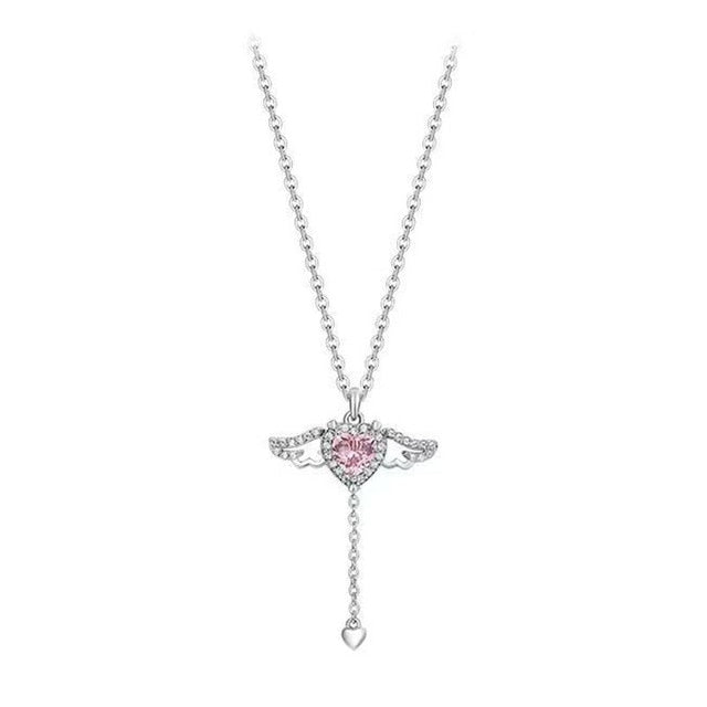 Heart Wings Necklace-Tay's Goodies