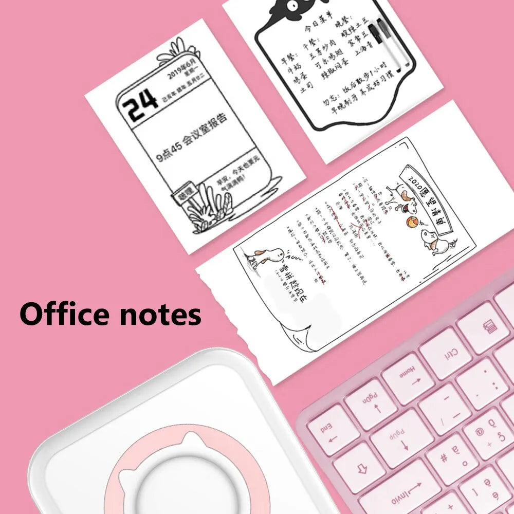 Mini Printer Portable Thermal Stickers-Tay's Goodies