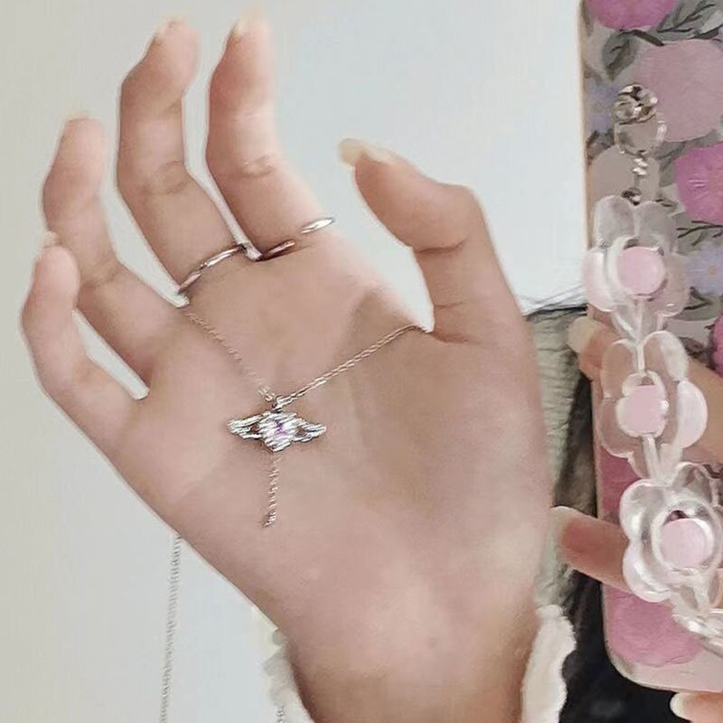 Heart Wings Necklace-Tay's Goodies