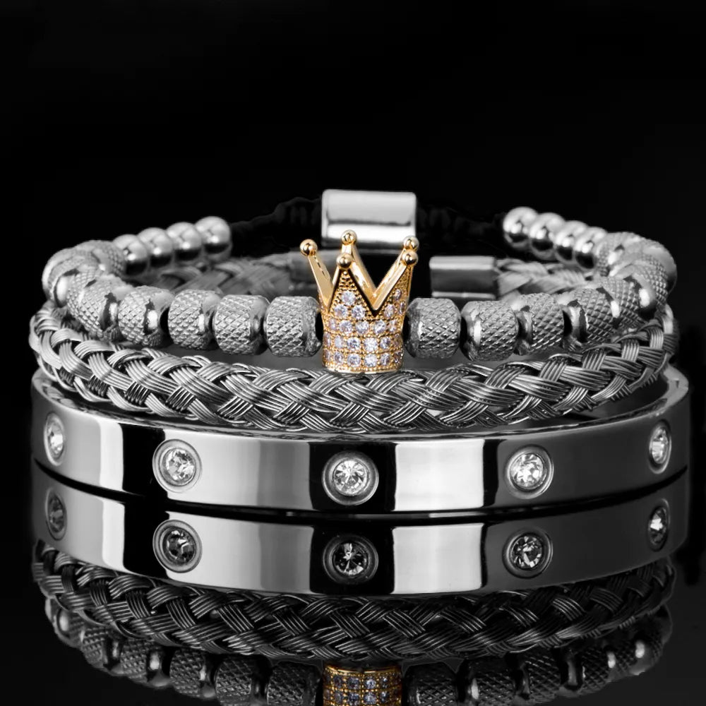 Diamond Roman Bracelets-Tay's Goodies