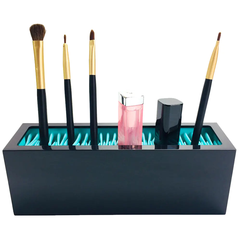 Silicone Makeup Brush Organizer and Desk Storage Box-Tay's Goodies