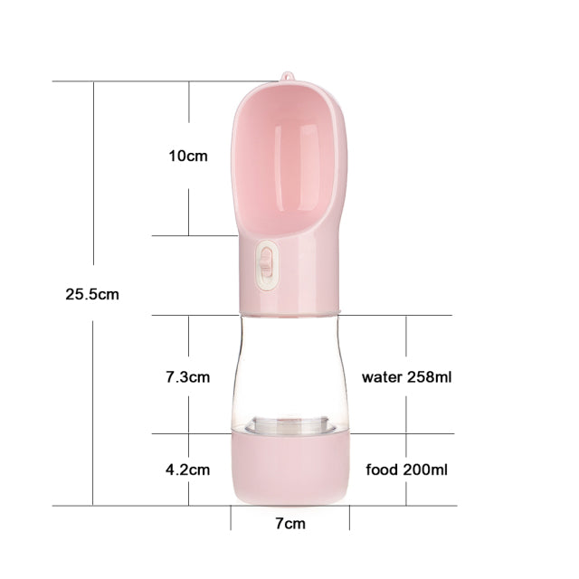 Pet Dog Water Bottle Feeder-Tay's Goodies