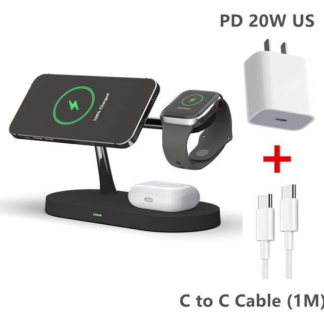 3-in-1 Wireless Magsafe Charger Stand-Tay's Goodies