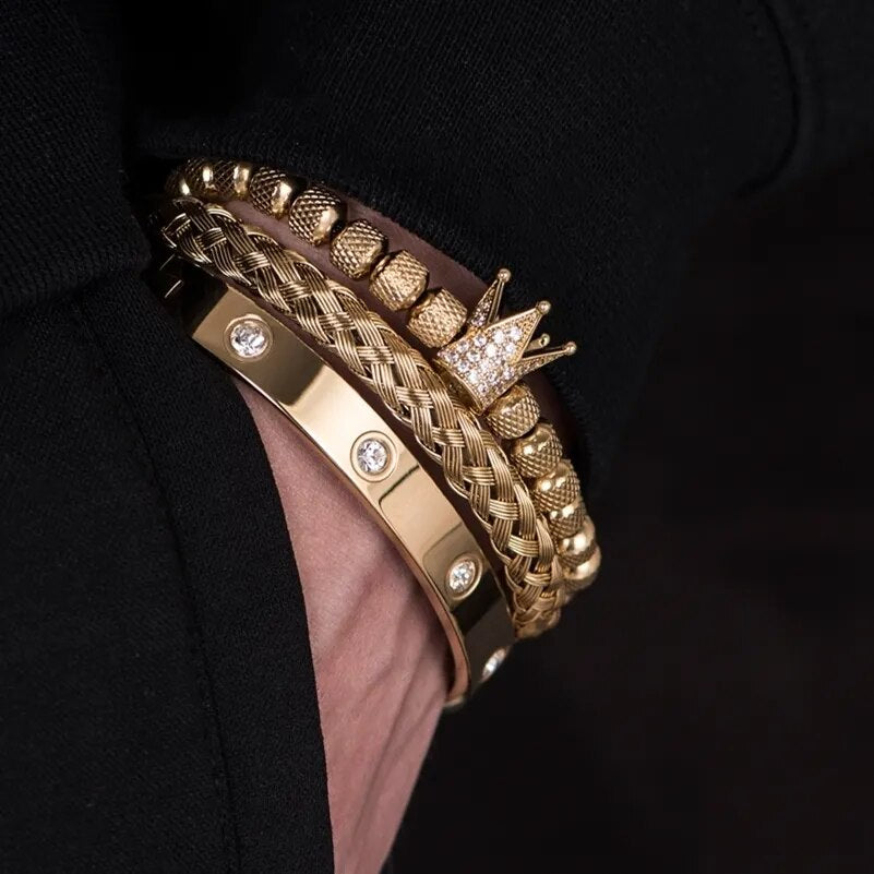 Diamond Roman Bracelets-Tay's Goodies