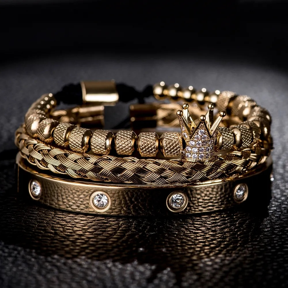 Diamond Roman Bracelets-Tay's Goodies