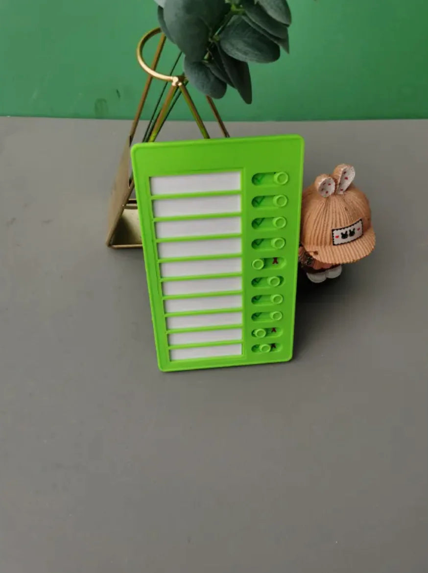 Reusable Habit Tracker for Kids-Tay's Goodies