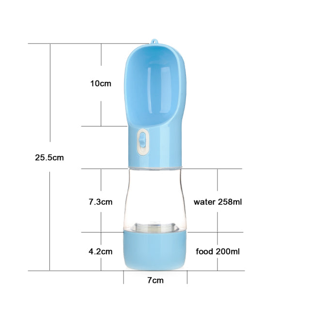 Pet Dog Water Bottle Feeder-Tay's Goodies