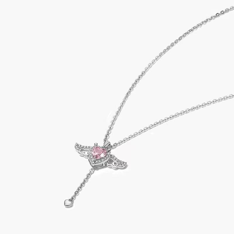 Heart Wings Necklace-Tay's Goodies