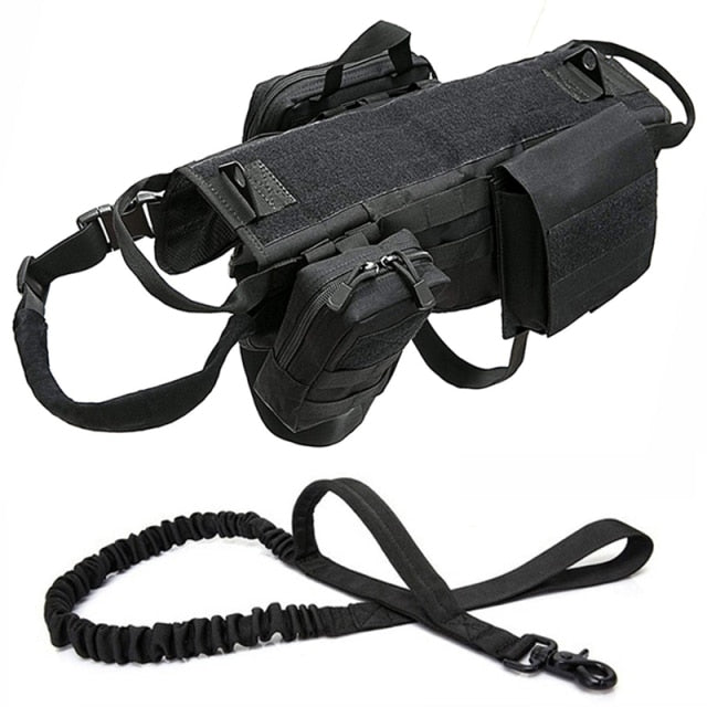 Tactical Military Dog Harness-Tay's Goodies