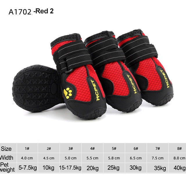 Waterproof Reflective Dog Boots-Tay's Goodies