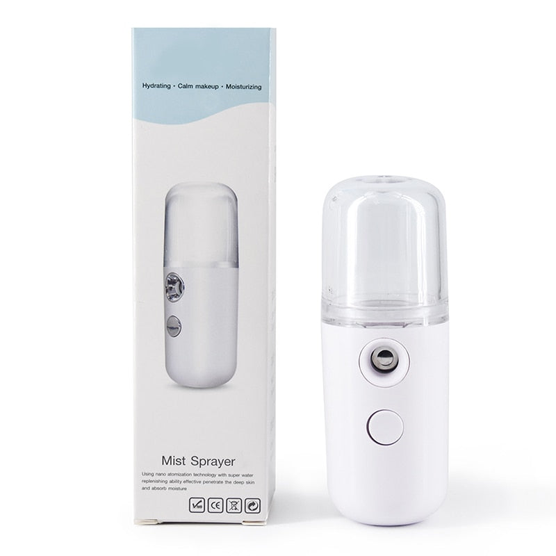 Nano Mist Facial Sprayer Beauty Instrument USB Face Steamer Moisturizing Beauty-Tay's Goodies