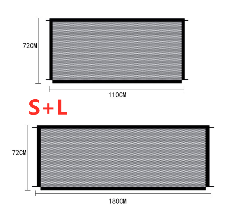Black Foldable Protection Pet Safety Gate-Tay's Goodies