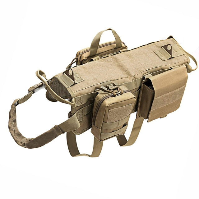 Tactical Military Dog Harness-Tay's Goodies
