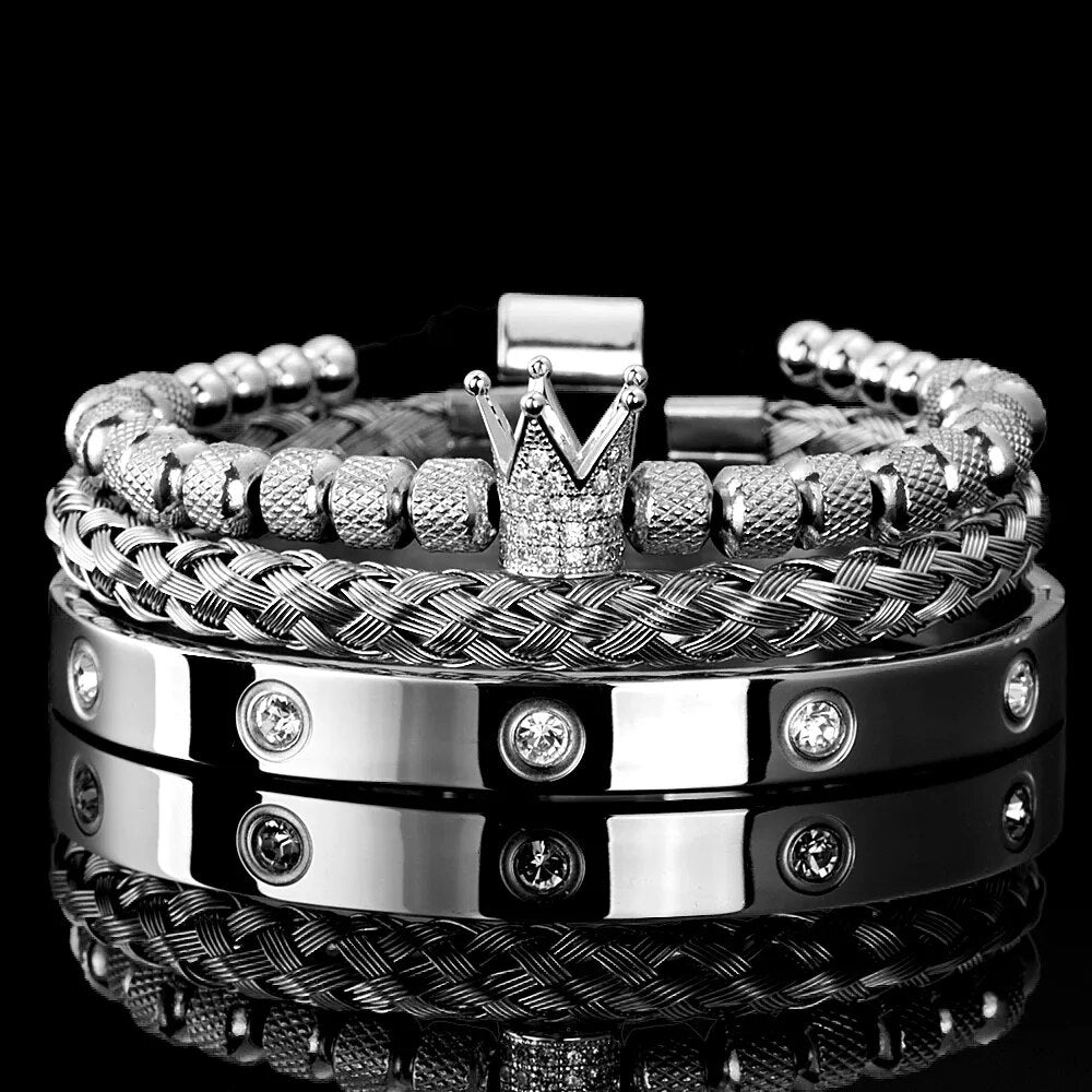 Diamond Roman Bracelets-Tay's Goodies