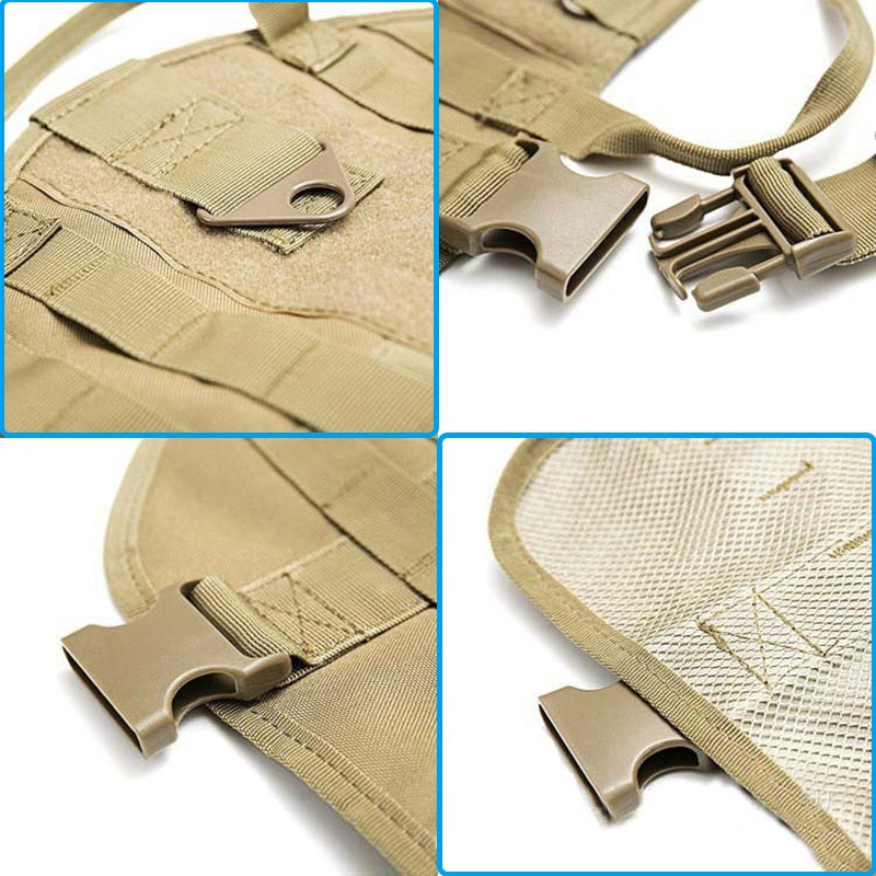 Tactical Military Dog Harness-Tay's Goodies