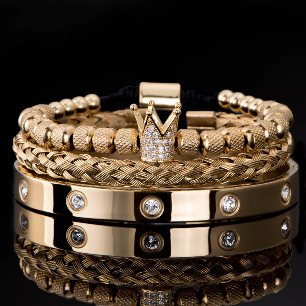 Diamond Roman Bracelets-Tay's Goodies