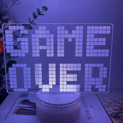 Creative Gamepad 3D LED Desk Lamp-Tay's Goodies