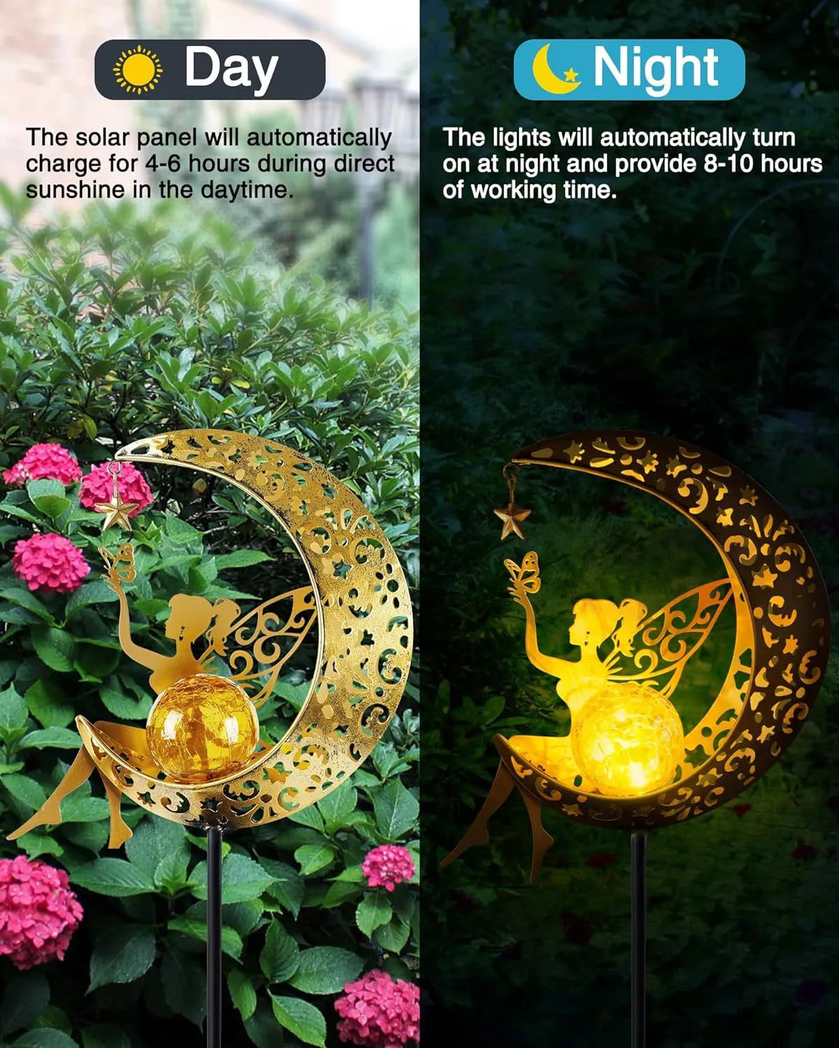 Solar Moon Fairy Lamp-Tay's Goodies