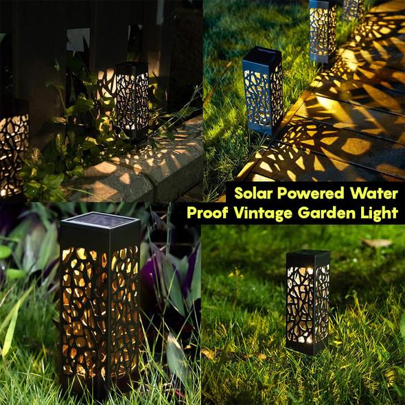Solar Powered Waterproof Vintage Garden Light-Tay's Goodies