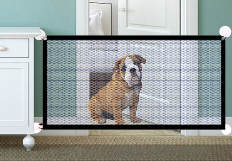 Black Foldable Protection Pet Safety Gate-Tay's Goodies