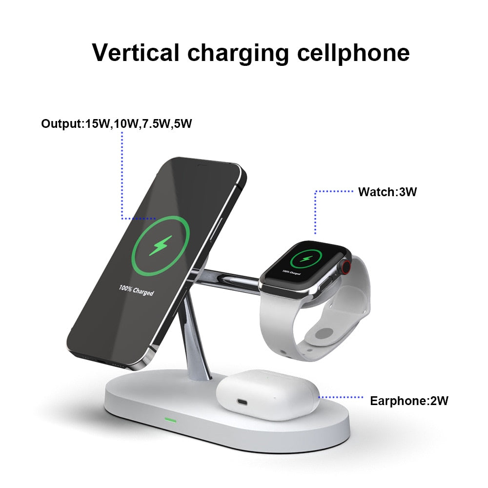 3-in-1 Wireless Magsafe Charger Stand-Tay's Goodies