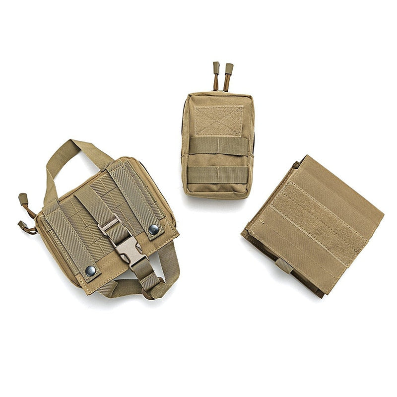 Tactical Military Dog Harness-Tay's Goodies