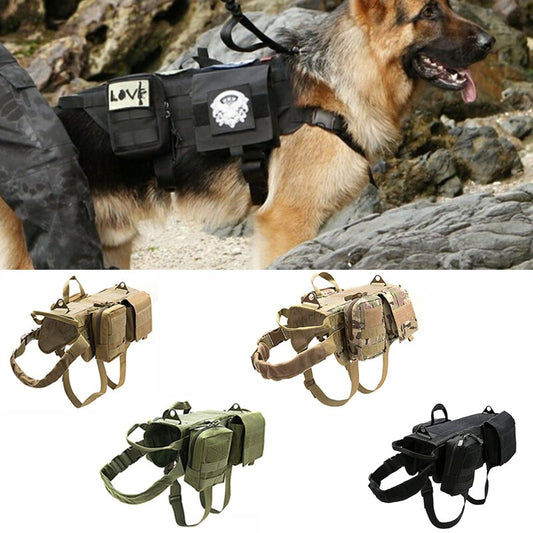 Tactical Military Dog Harness-Tay's Goodies