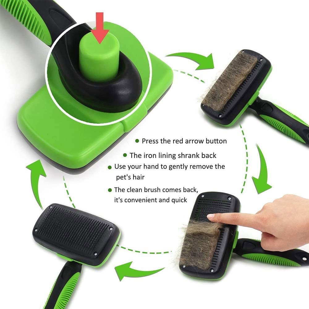 Self Cleaning Dog Brush-Tay's Goodies