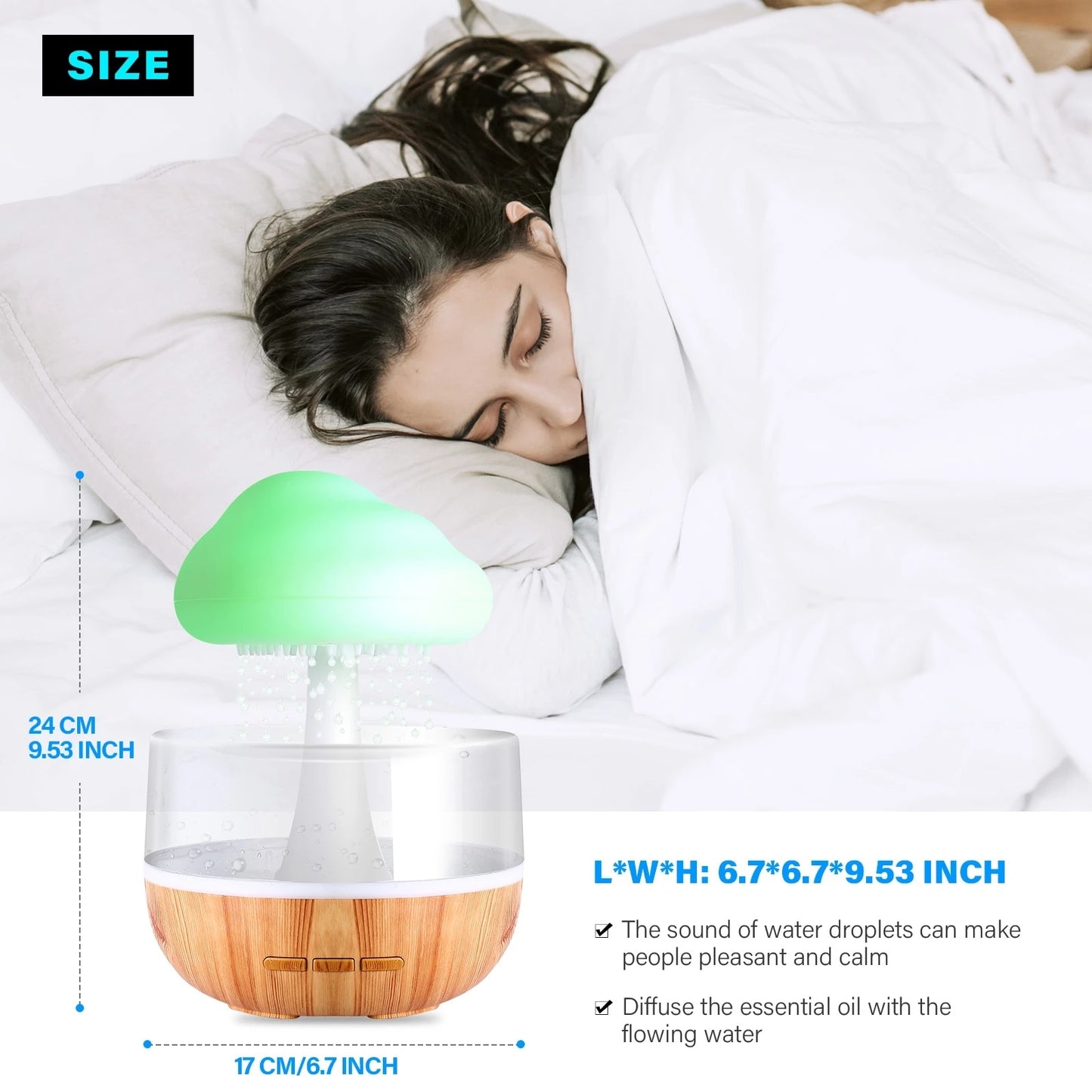Desktop Rain Cloud Humidifier-Tay's Goodies