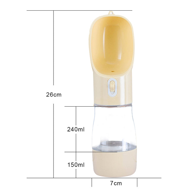 Pet Dog Water Bottle Feeder-Tay's Goodies