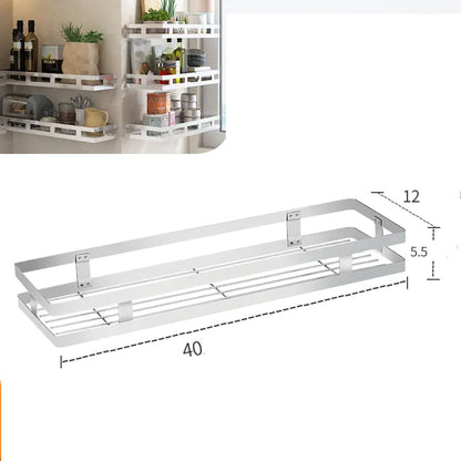 Wall-Mounted Kitchen Spice Rack and Organizer Shelf-Tay's Goodies