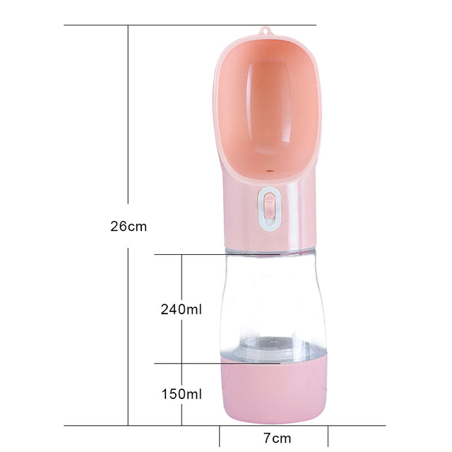 Pet Dog Water Bottle Feeder-Tay's Goodies