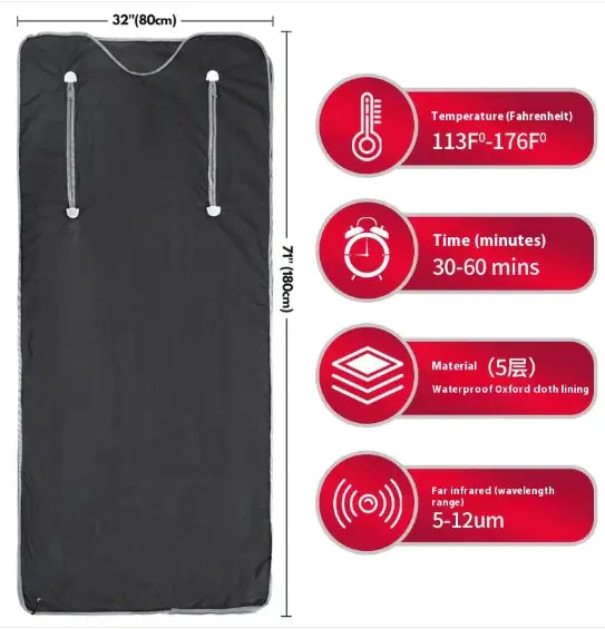 Far Infrared Sauna Blanket for Health Care-Tay's Goodies