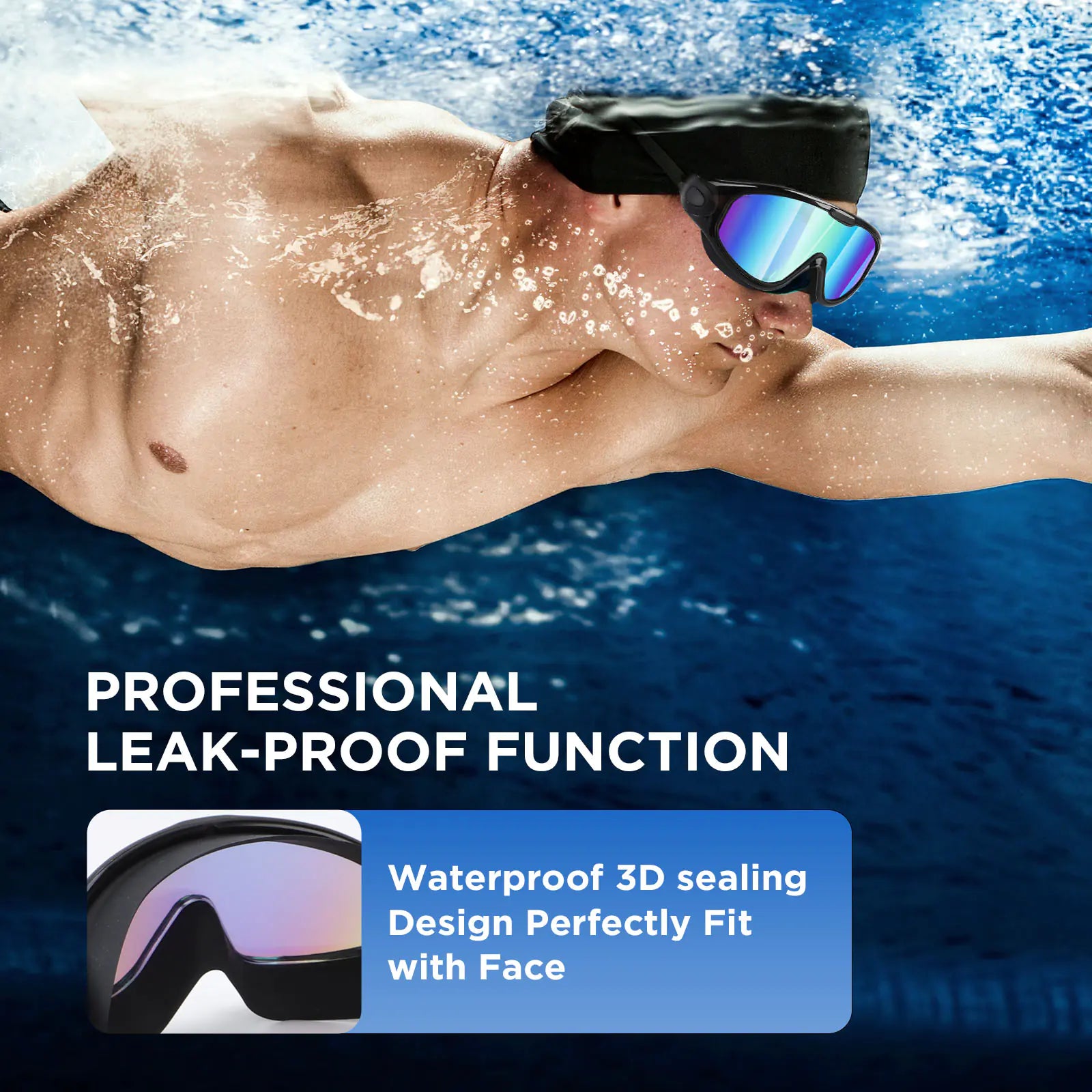 2-Pack Swimming Goggles Set-Tay's Goodies