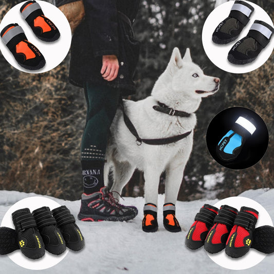 Waterproof Reflective Dog Boots-Tay's Goodies