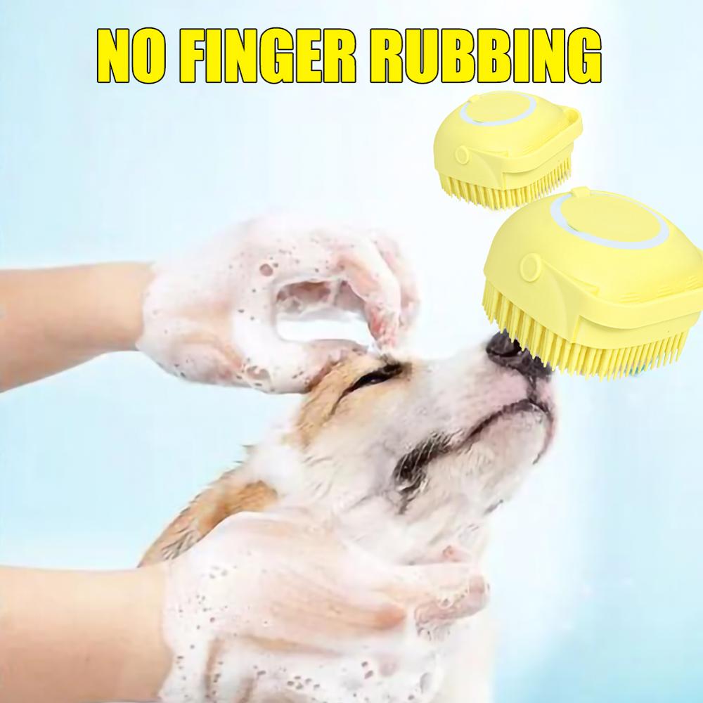 Cute Dog Bath Brush-Tay's Goodies