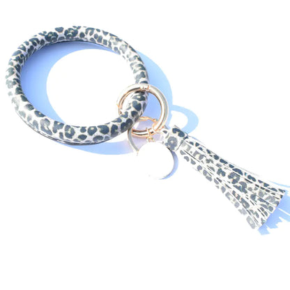 Pure Leather Tassel Pendant Bracelet-Tay's Goodies