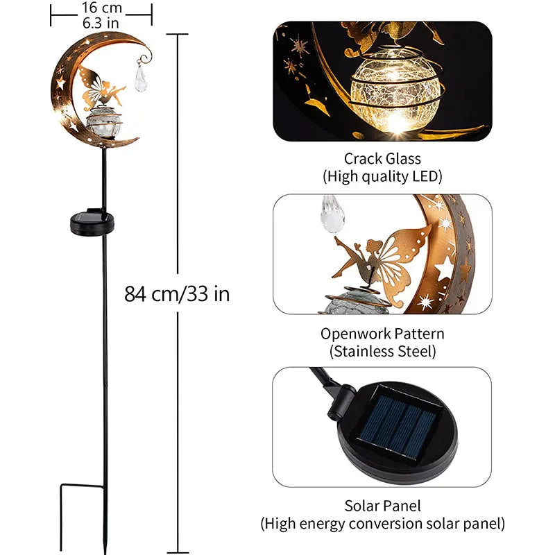 Solar Moon Fairy Lamp-Tay's Goodies