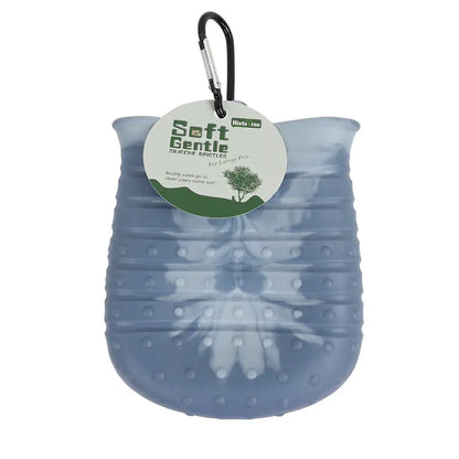 2 In 1 Dog Paw Cleaner Cup Soft Pet Dog Foot Cleaning Washer Brush Cup Portable Pet Foot Washer Paw Clean Brush Foot Cleaning Bucket Pet Products-Tay's Goodies