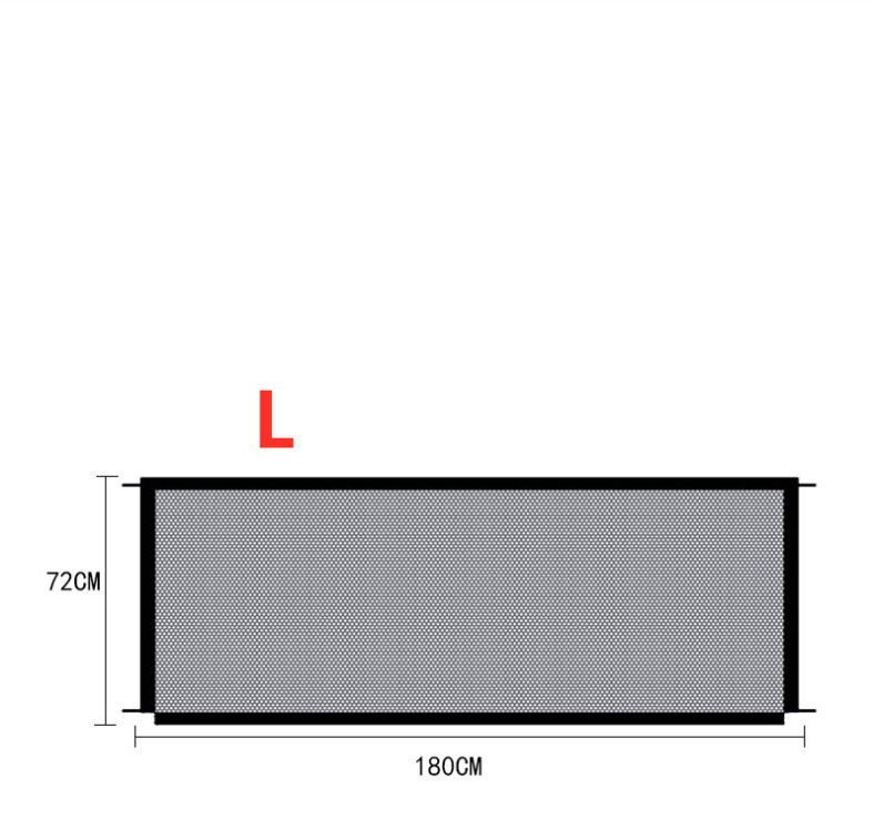 Black Foldable Protection Pet Safety Gate-Tay's Goodies
