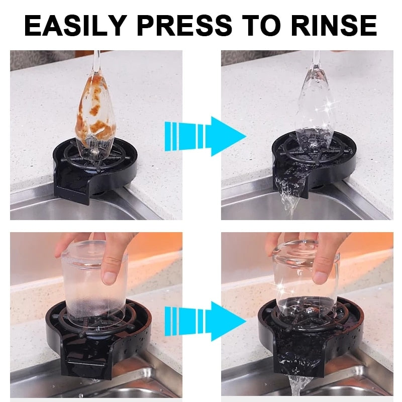 Glass Rinser Automatic Cup Washer-Tay's Goodies