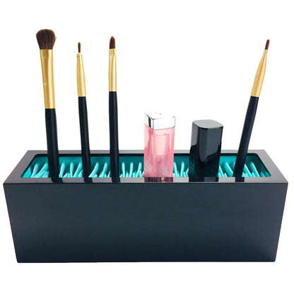 Silicone Makeup Brush Organizer and Desk Storage Box-Tay's Goodies