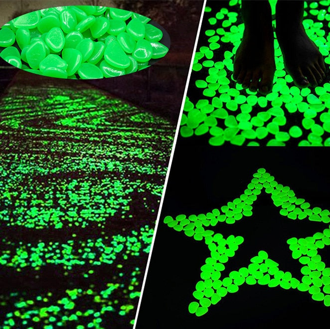 Glow in the Dark Garden Pebbles-Tay's Goodies