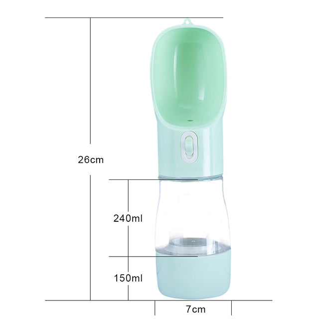 Pet Dog Water Bottle Feeder-Tay's Goodies