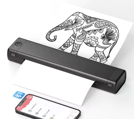 Portable Wireless A4 Thermal Printer (Single Unit)-Tay's Goodies