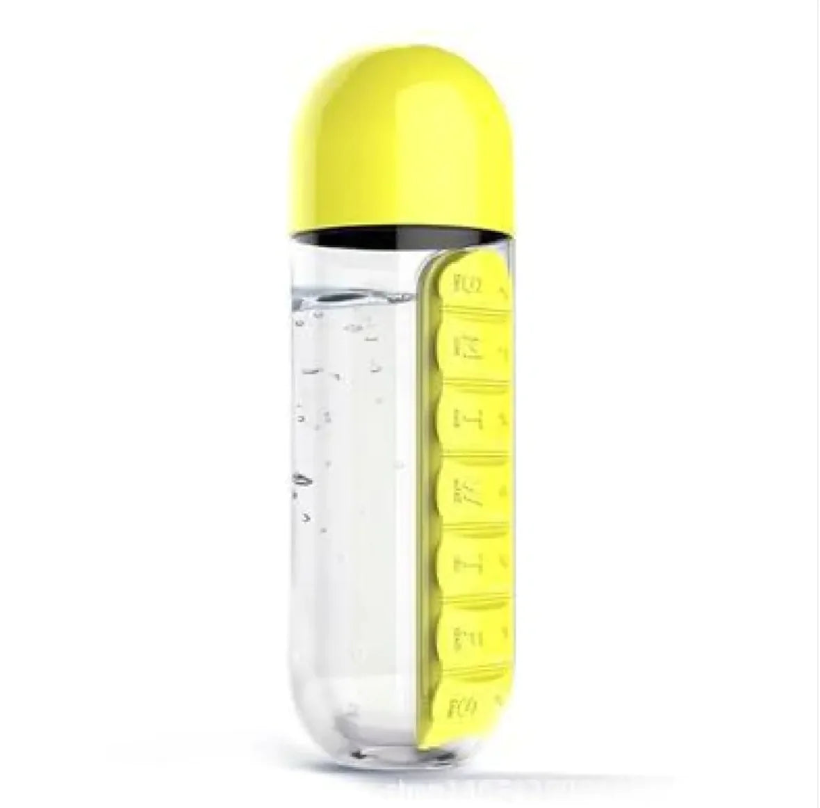 2-in-1 Medicine Bottle & Cup – 600ml-Tay's Goodies