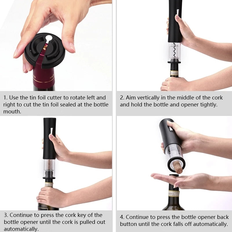Automatic Wine Bottle Opener-Tay's Goodies
