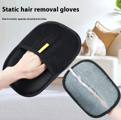 Electrostatic Pet Hair Grooming Gloves-Tay's Goodies
