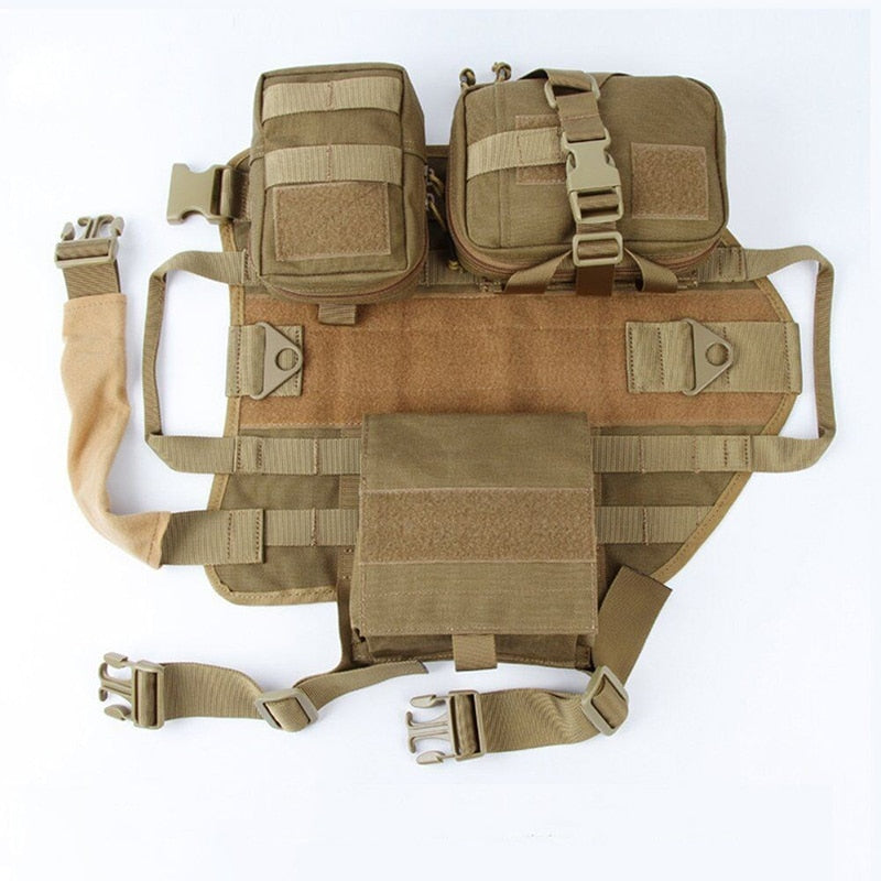 Tactical Military Dog Harness-Tay's Goodies